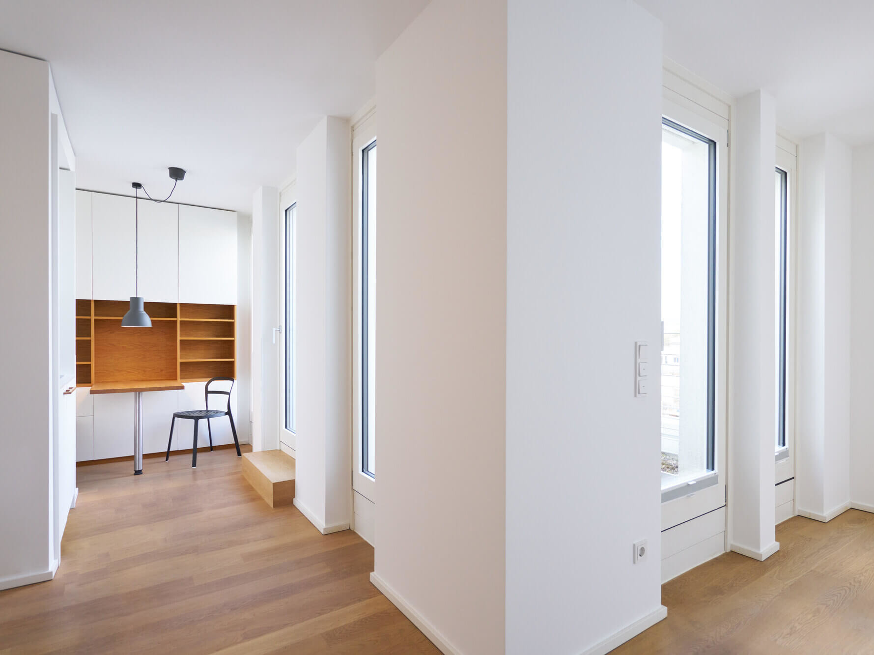 Innenraum einer Eigentumswohnung in der Petra-Kelly-Straße.