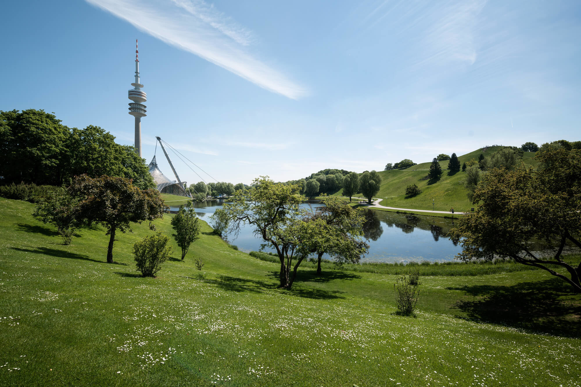 Olympiapark und Olympiaturm