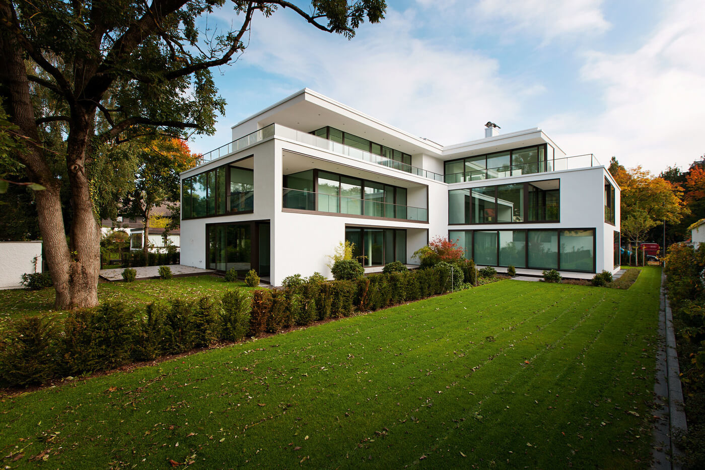 Neubau-Wohnprojekt mit Eigentumswohnungen in der Osterwaldstraße.