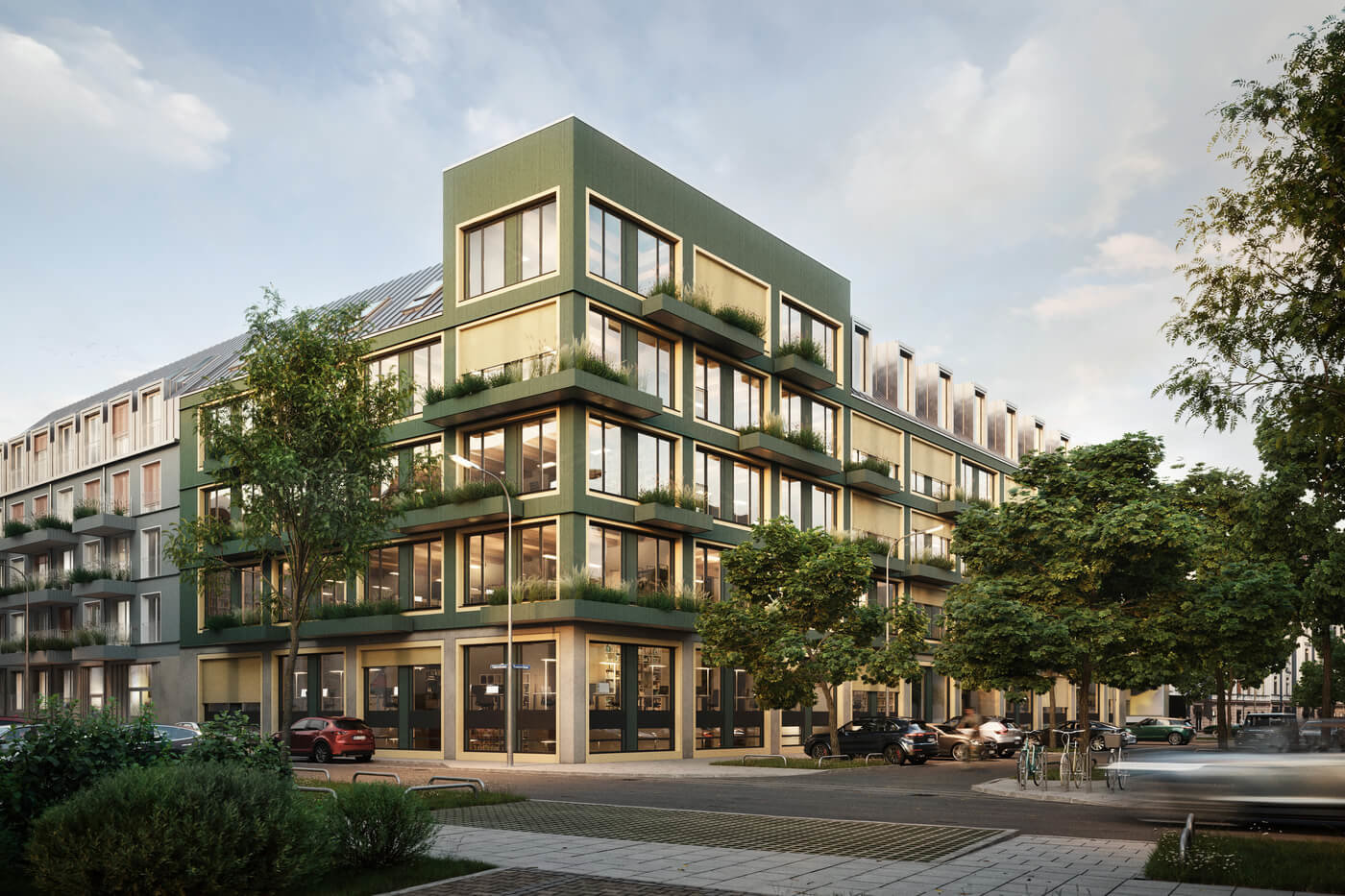 Neubauprojekt VINZENT in München Neuhausen