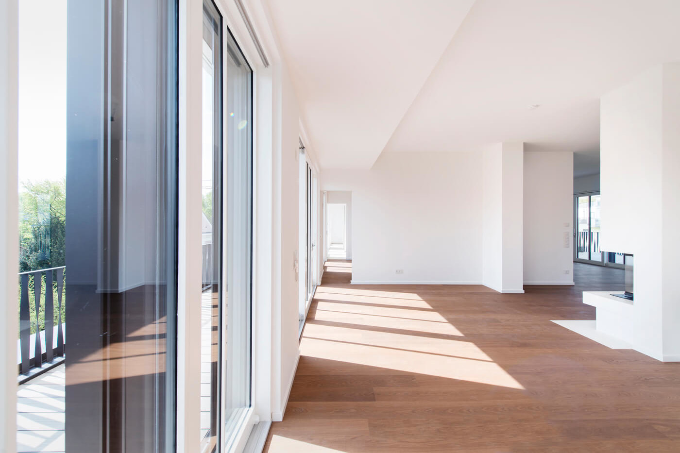 Innenraum einer Eigentumswohnung in der Merzstraße