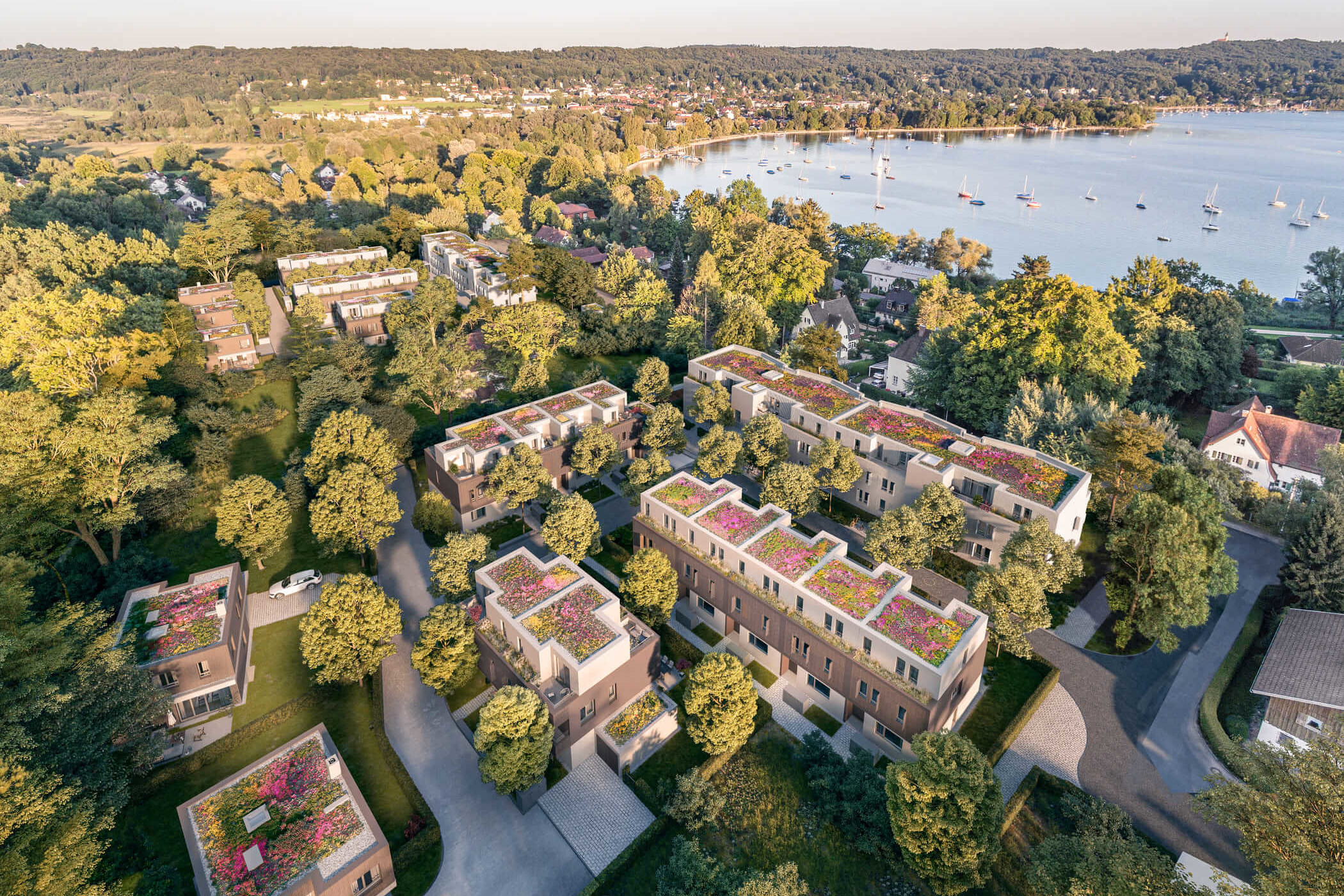 Neubauquartier LAGOM in Herrsching am Ammersee