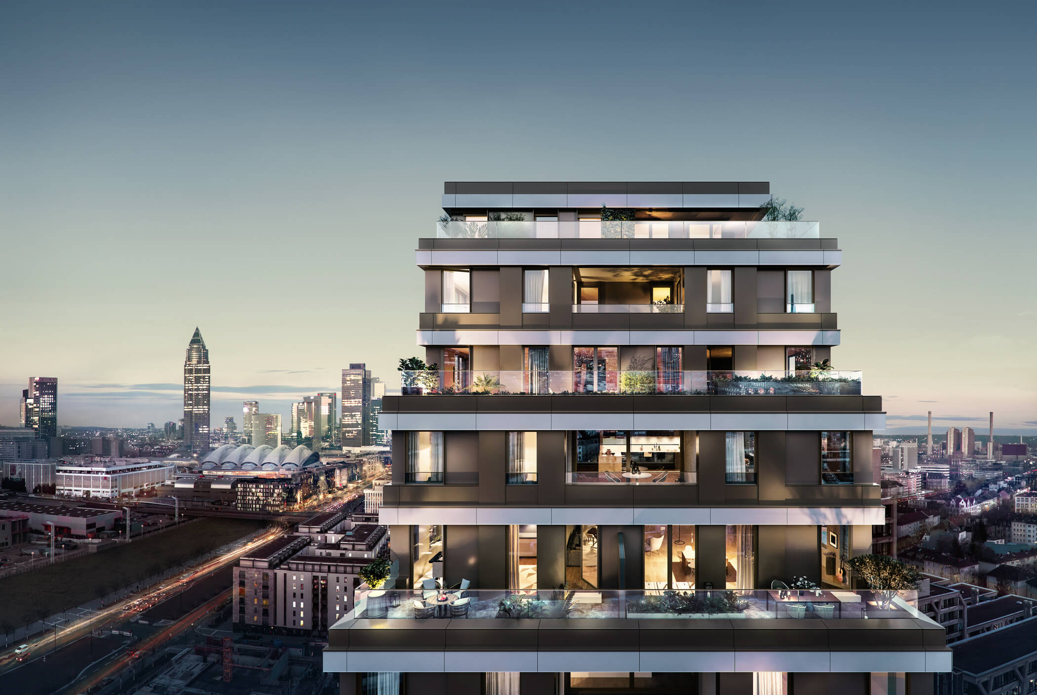 SOLID Home Neubauprojekt in Frankfurt Bauwerk
