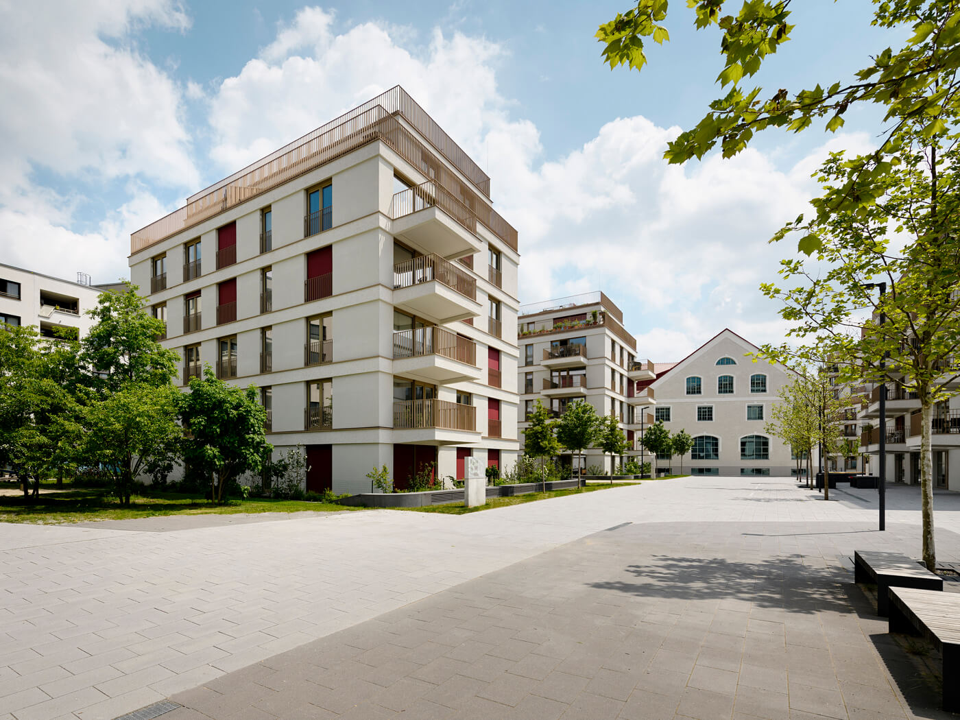 Haus E + F im kupa Quartier in München Pasing