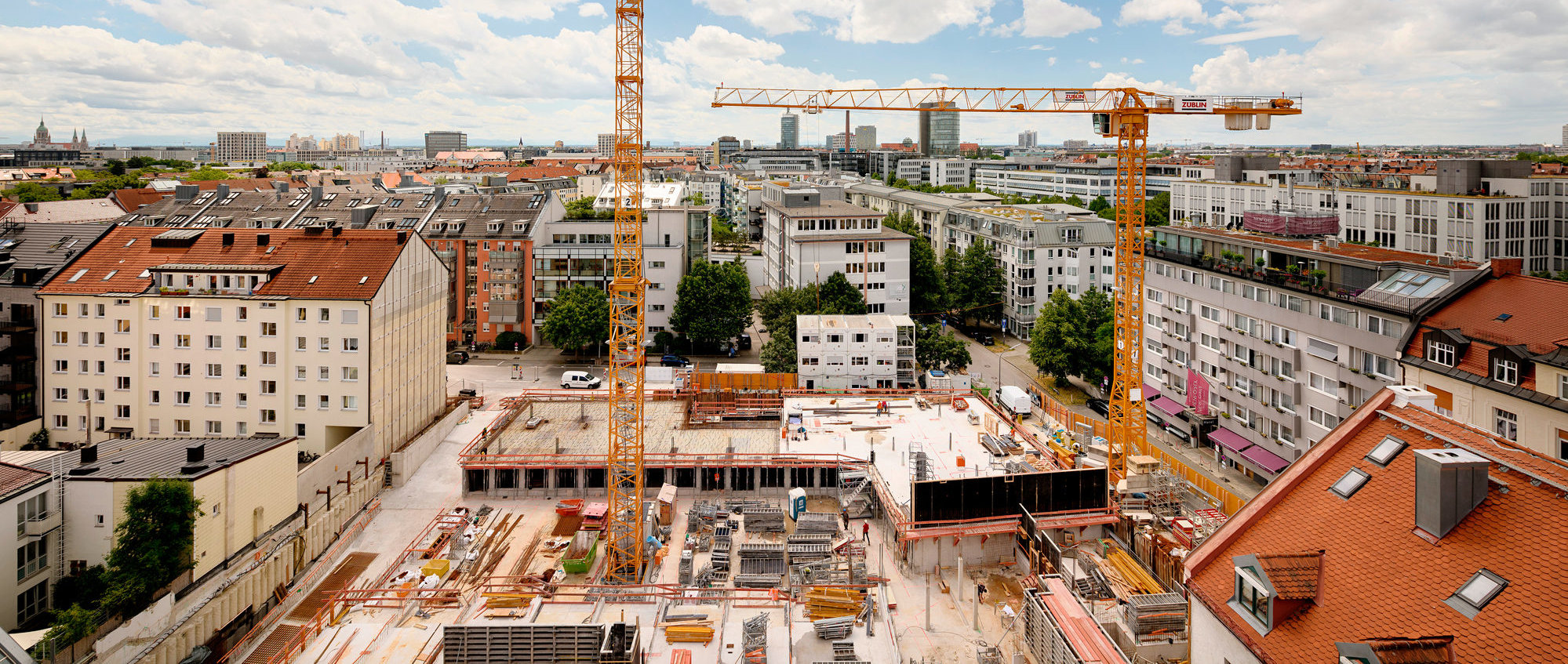 Bauwerk startet oberirdische Hochbauarbeiten am Holzhybrid-Ensemble VINZENT