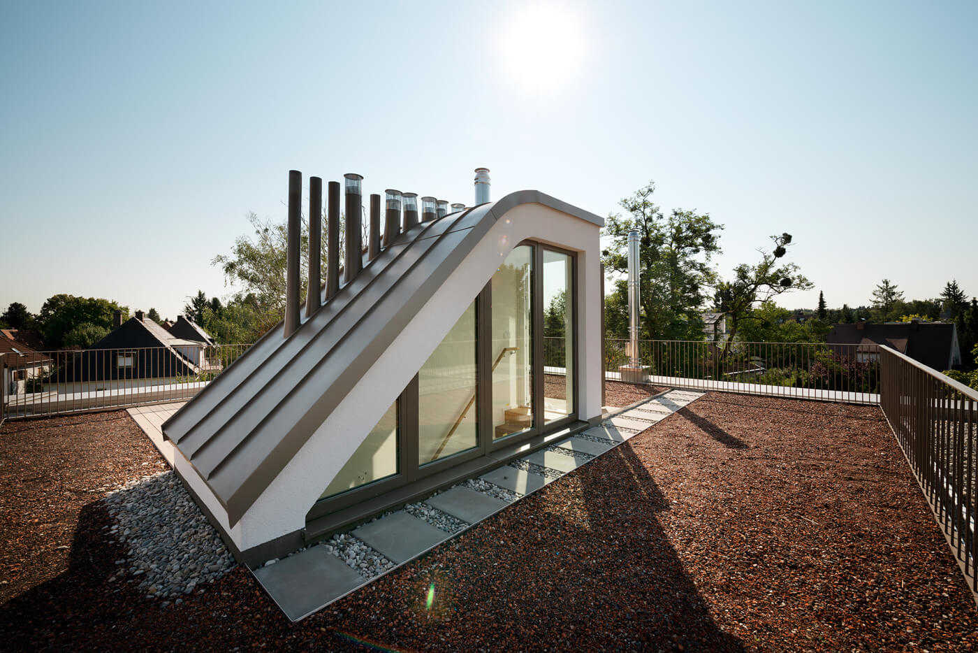 Penthouse mit Dachgarten im Wohnprojekt in der Sankt-Magnus-Straße 31