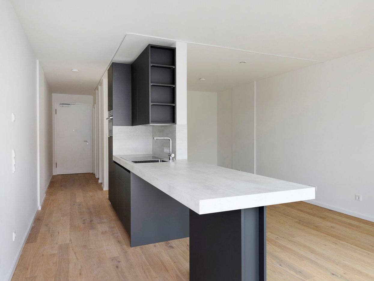 Einbauküchen der Mietwohnung G.38 in München Pasing