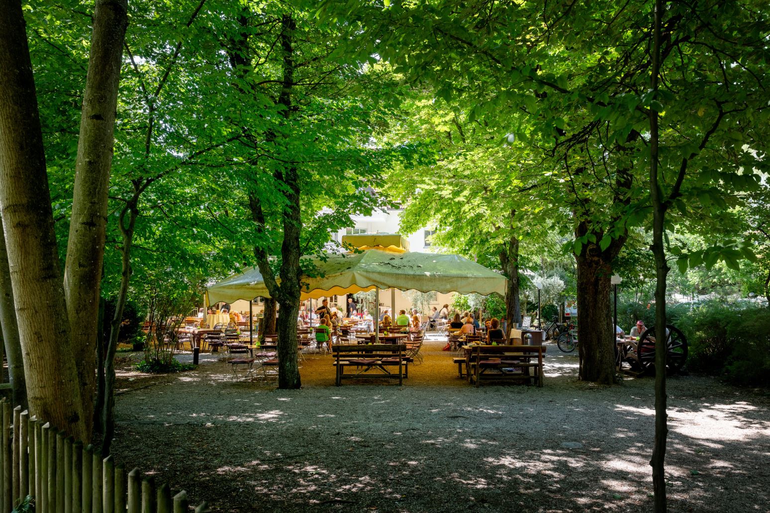 Biergarten in Pasing