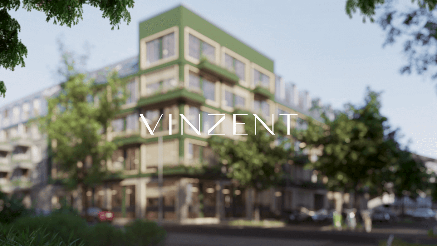 Neubauprojekt VINZENT in Neuhausen mit moderner Fassadenansicht