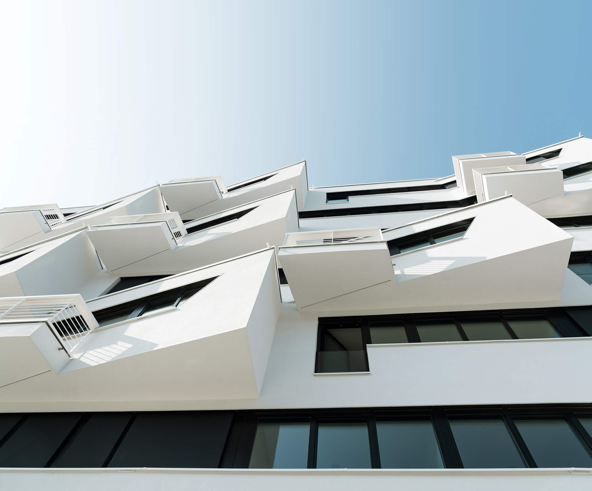 Fassadenansicht des Neubauprojekts WAVE in Berlin