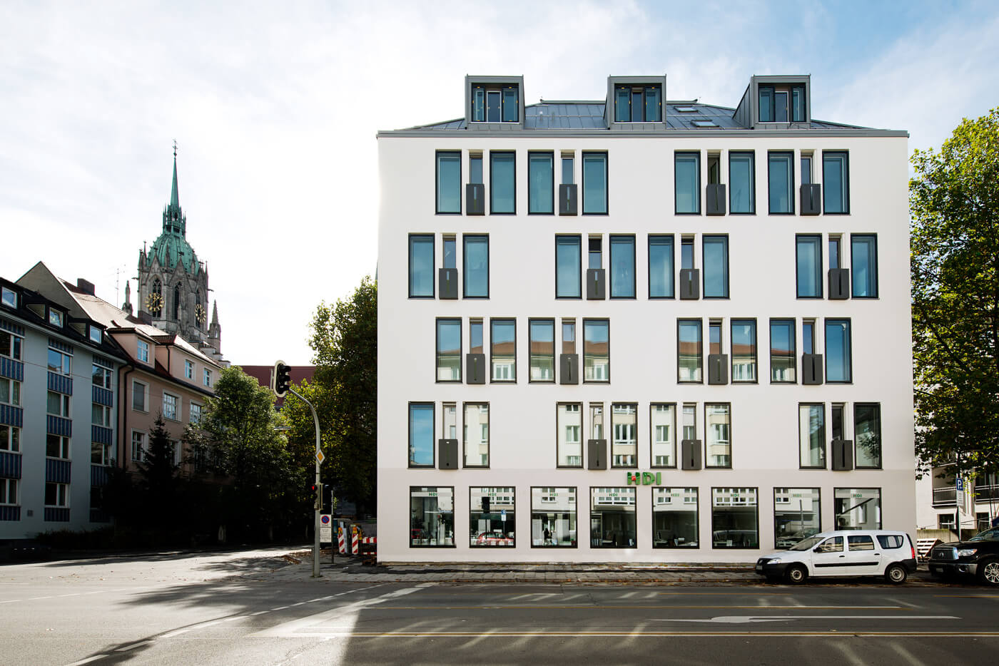 Neubau-Wohnprojekt mit Eigentumswohnungen in der Hermann-Lingg-Straße