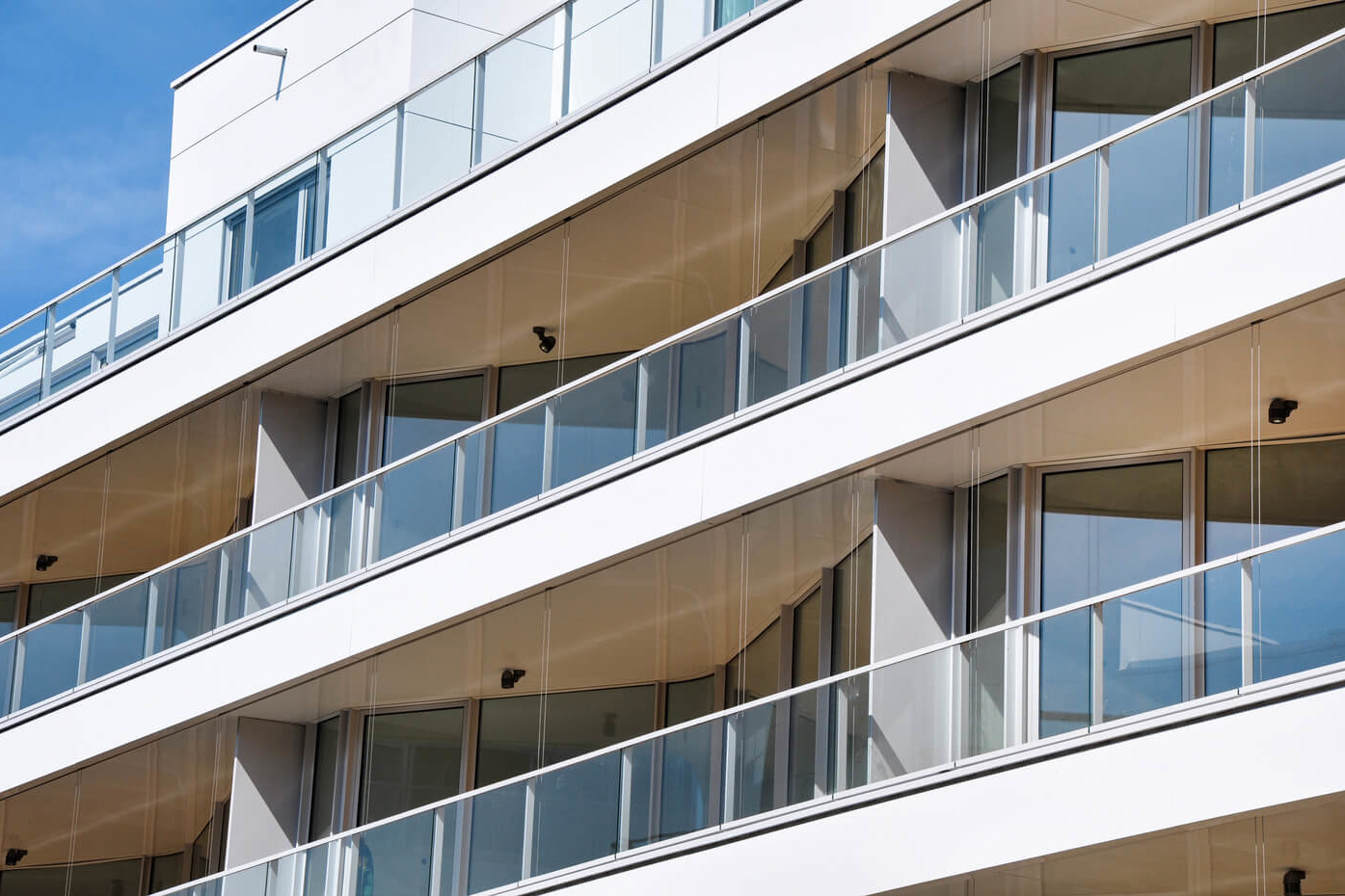 Nahaufnahme der Fassade von Wohnprojekt Gern64