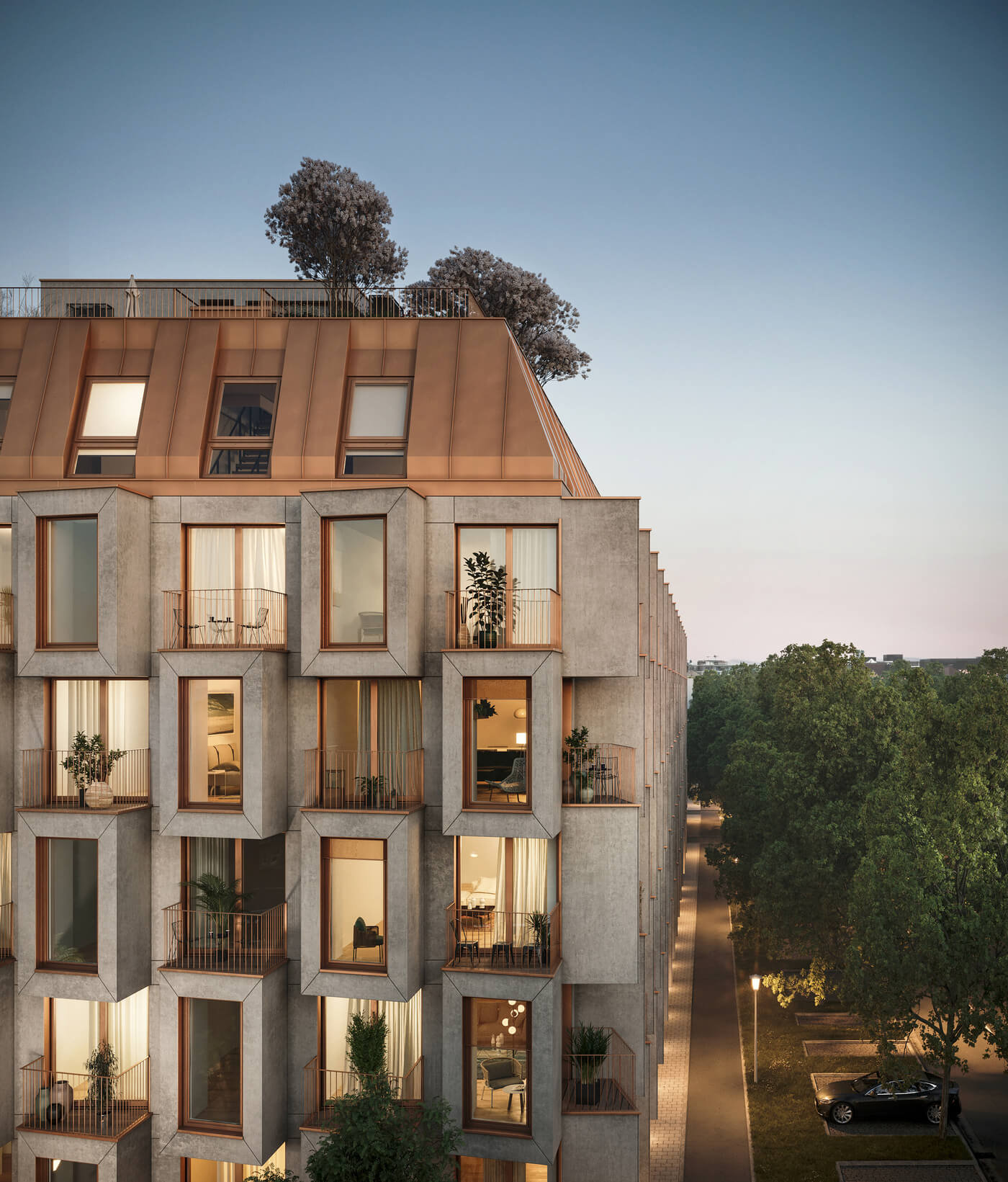 Neubauprojekt Van B in München Schwabing