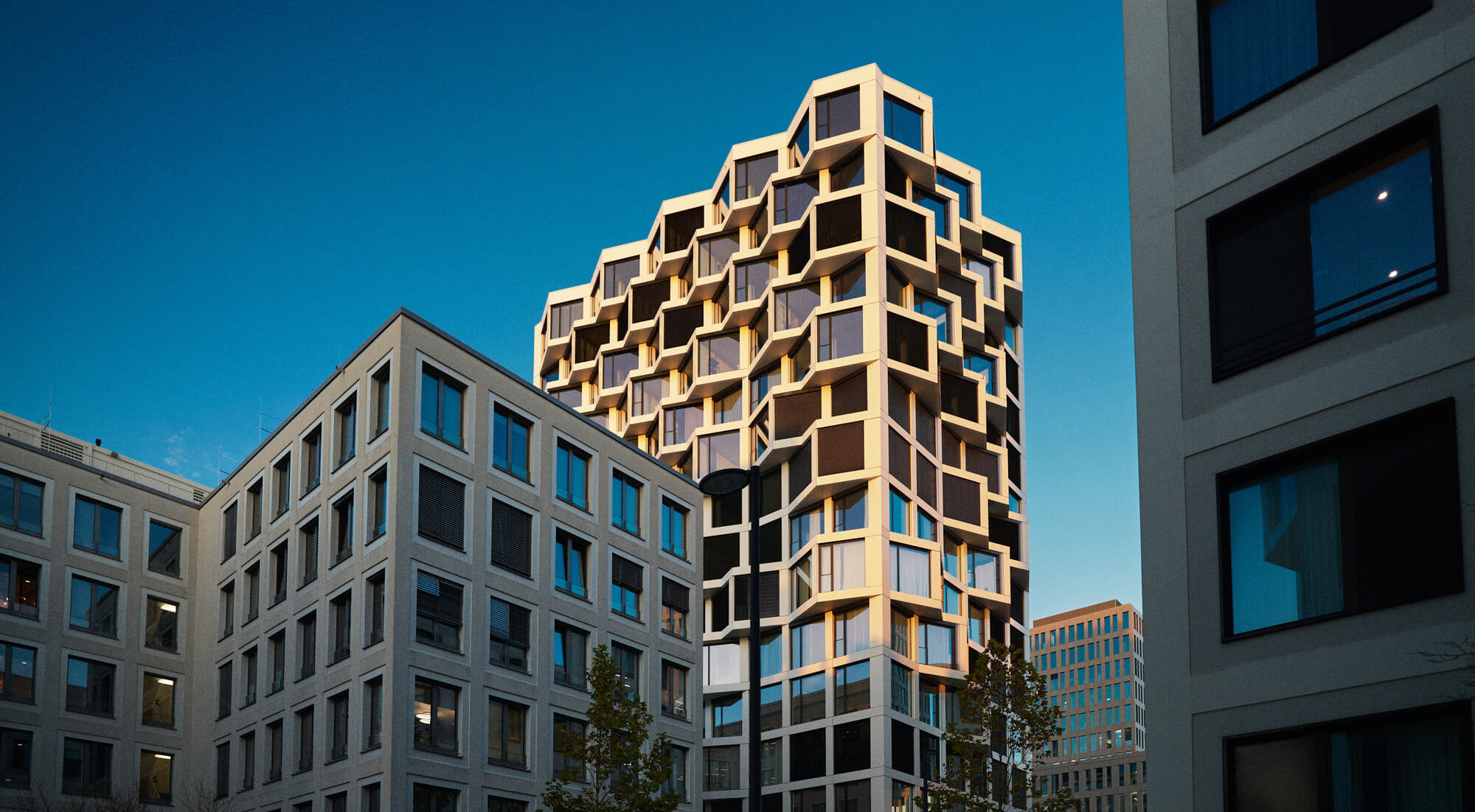 Neubauprojekt FRIENDS Tower in München am Hirschgarten