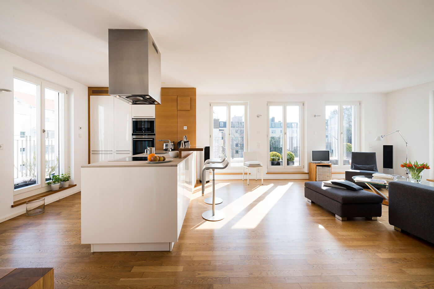 Innenraum einer Eigentumswohnung in der Erich-Kästner-Straße