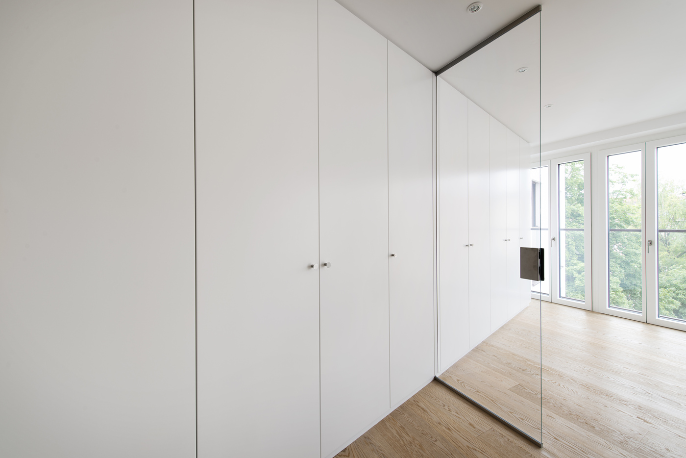 Rückzugsbereich einer Wohnung in der O61 mit eigenem Bad & Ankleide.