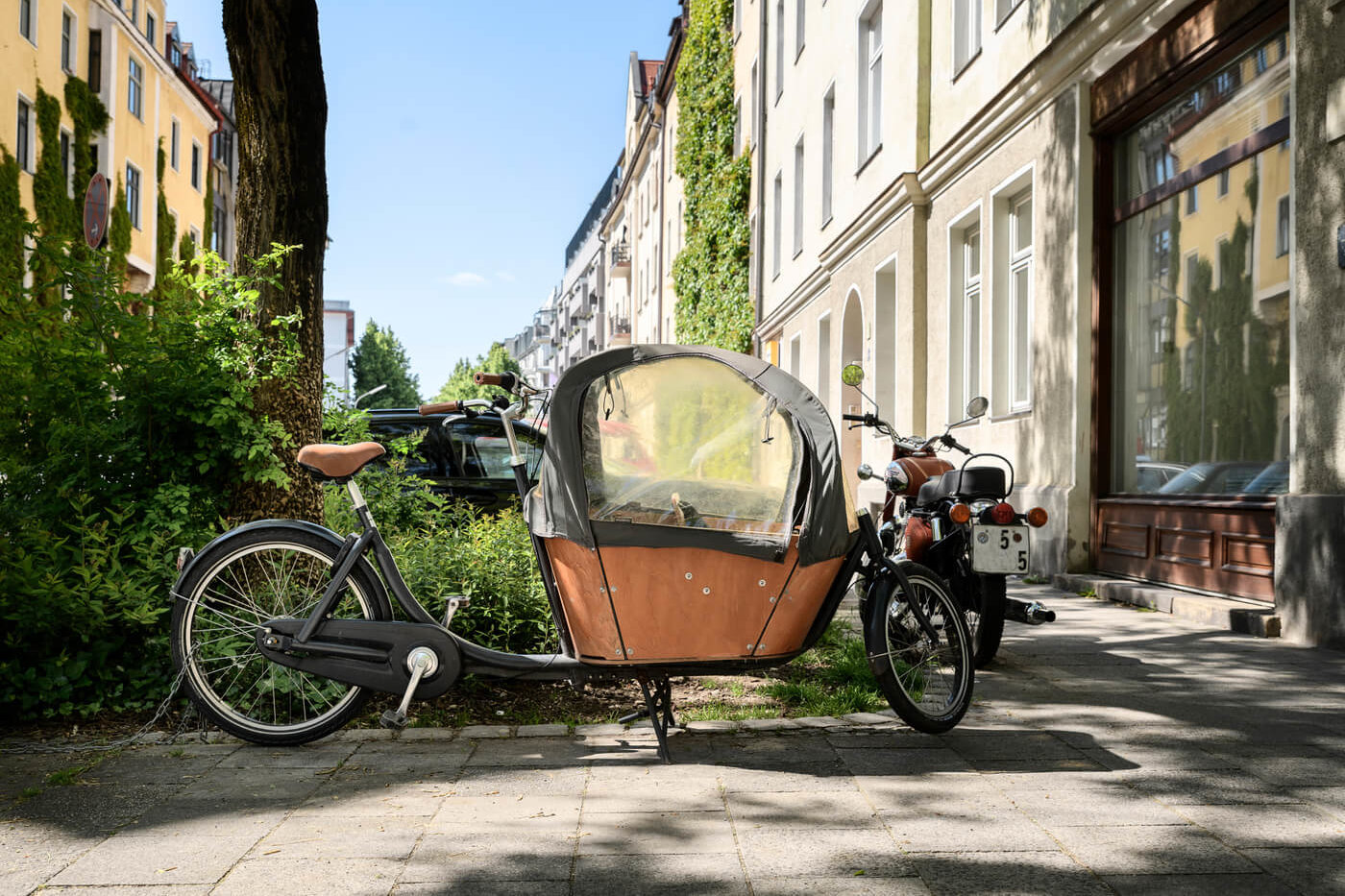 Innenhof des Neubaugs Vinzent in der Rupprechtstraße