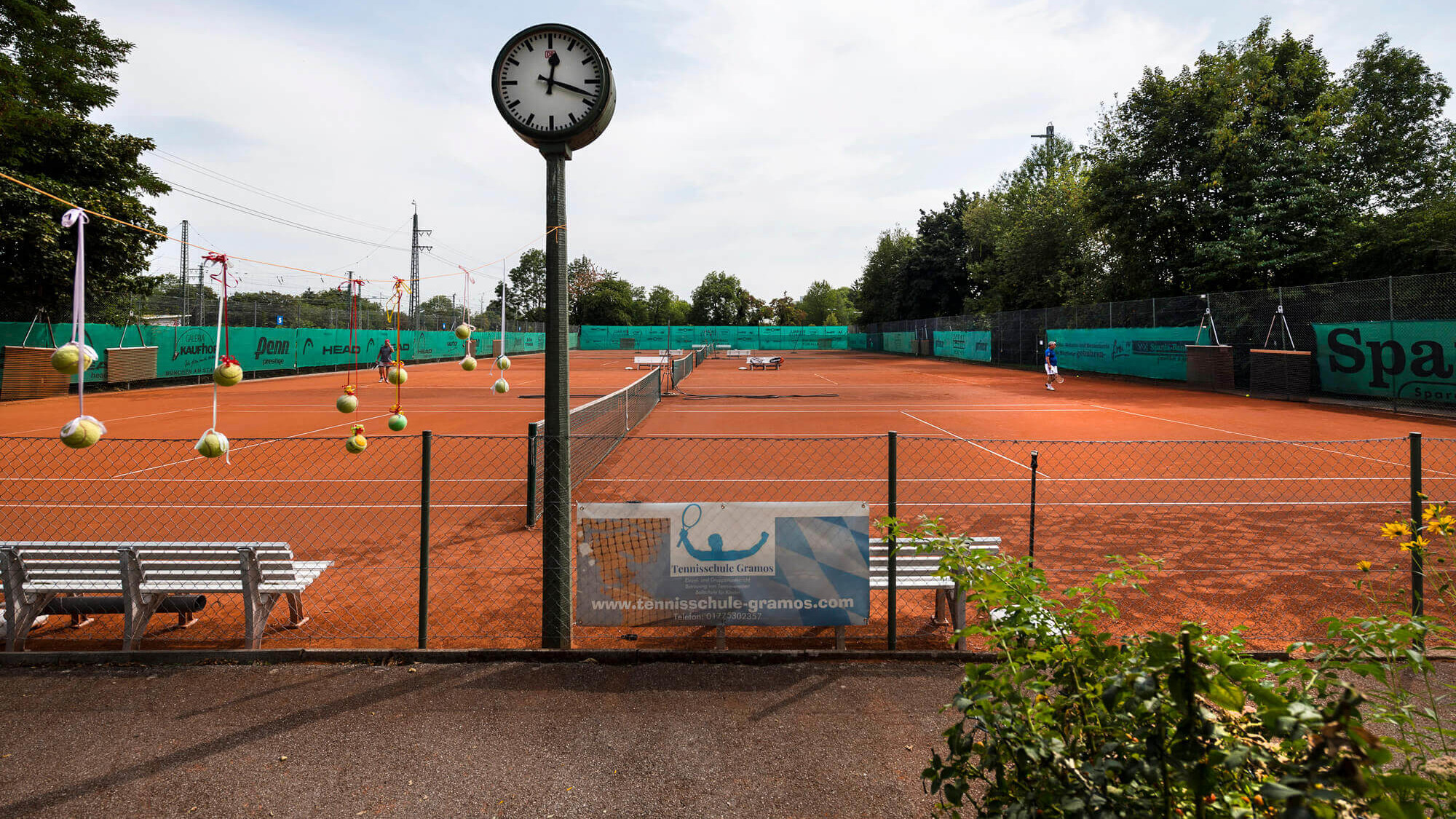 Tennisplatz in München Pasing