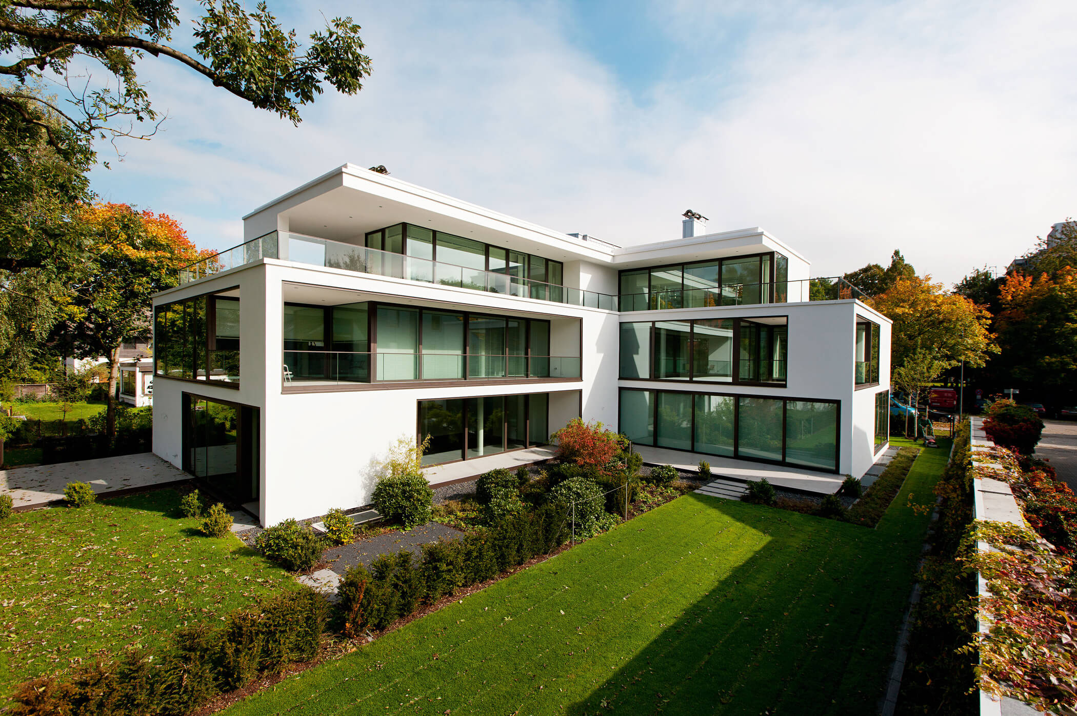 Neubau-Wohnprojekt mit Eigentumswohnungen in der Osterwaldstraße.