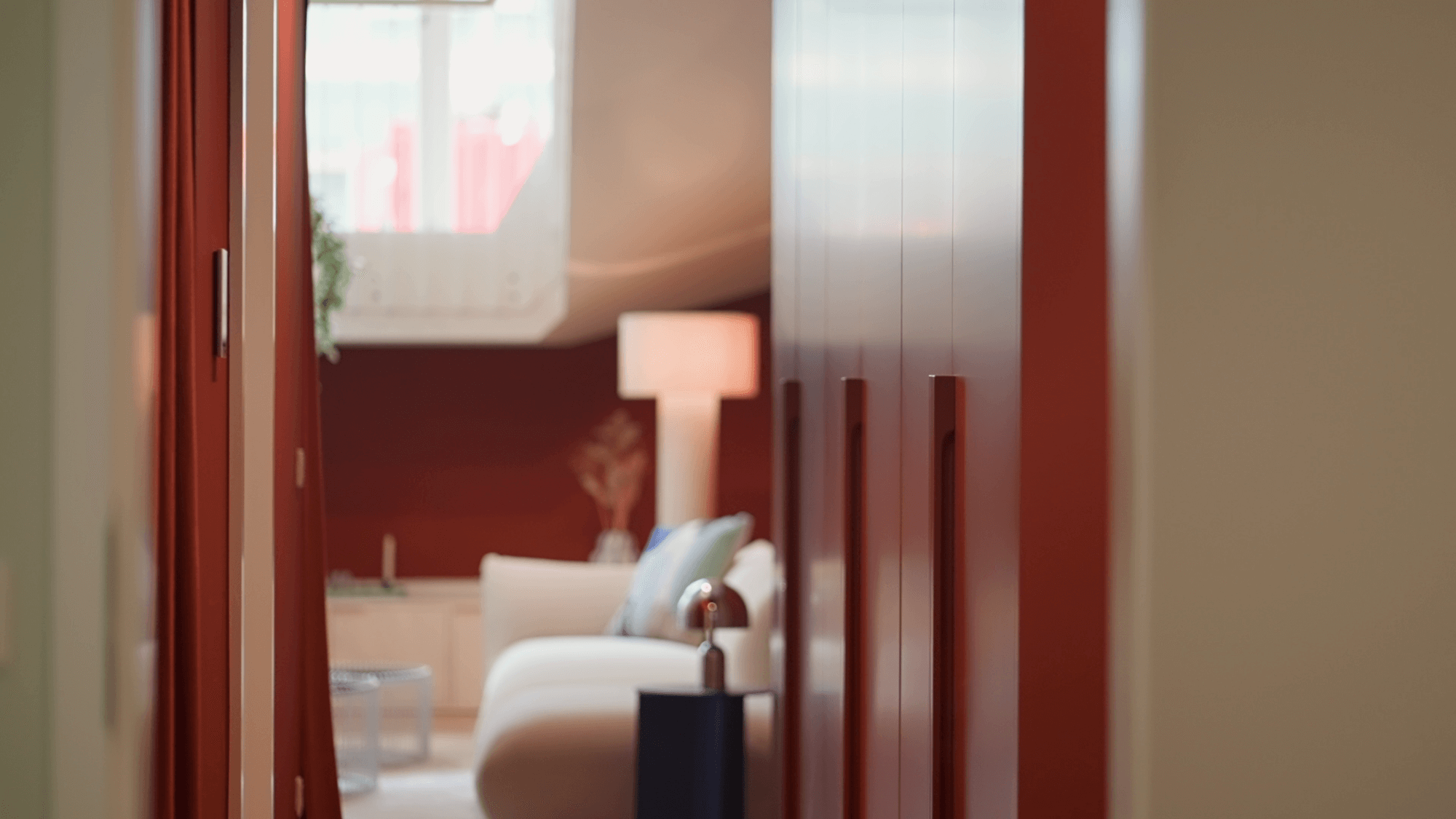 Rückzugsbereich der Musterwohnung im Neubauprojekt VINZENT