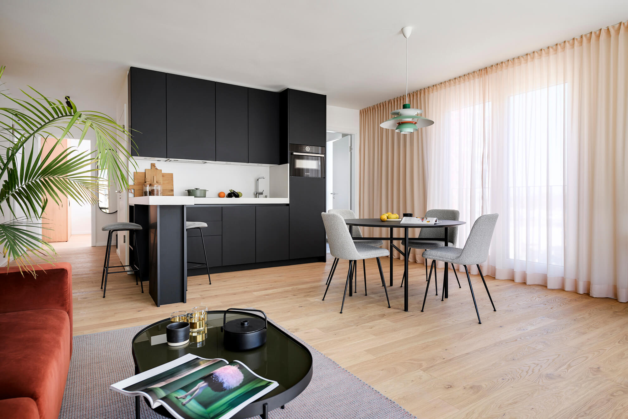 Möblierte Konzeptwohnung im Neubauprojekt kupa in München Pasing