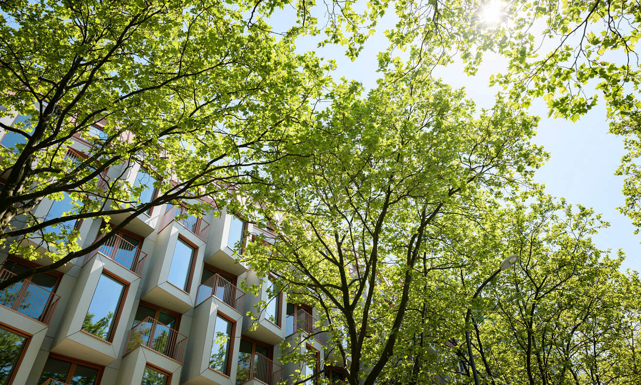 Van B Neubauprojekt in Munchen Schwabing Bauwerk