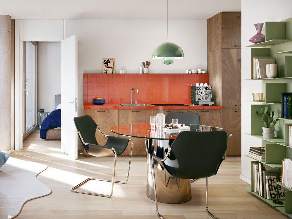 2-Zimmer-Wohnung im Neubauprojekt Haus Claude in Untergiesing mit Loggia