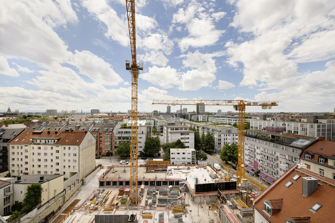 Bauwerk startet oberirdische Hochbauarbeiten am Holzhybrid-Ensemble VINZENT