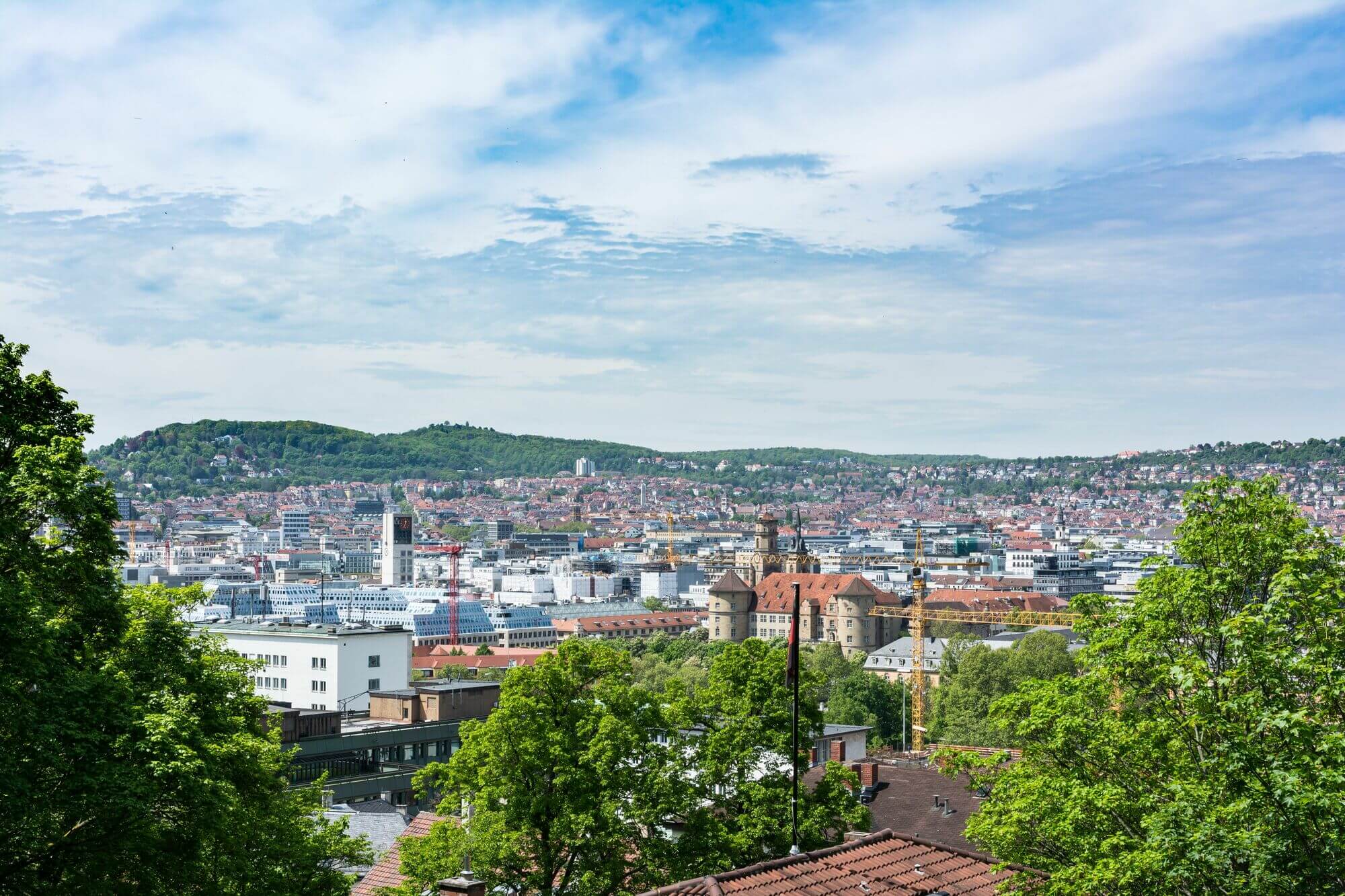Blick auf Stuttgart