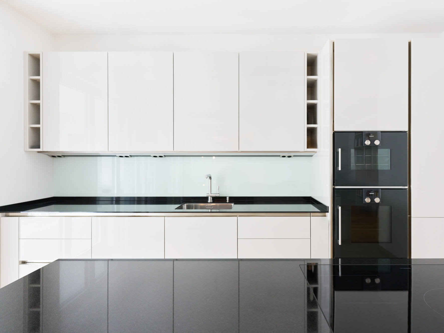 Einbauküche der Eigentumswohnung W.36 im Neubauprojekt K63 in Schwabing