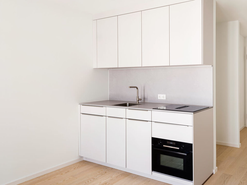 Einbauküche im Van B Apartment  A.77 in München-Schwabing