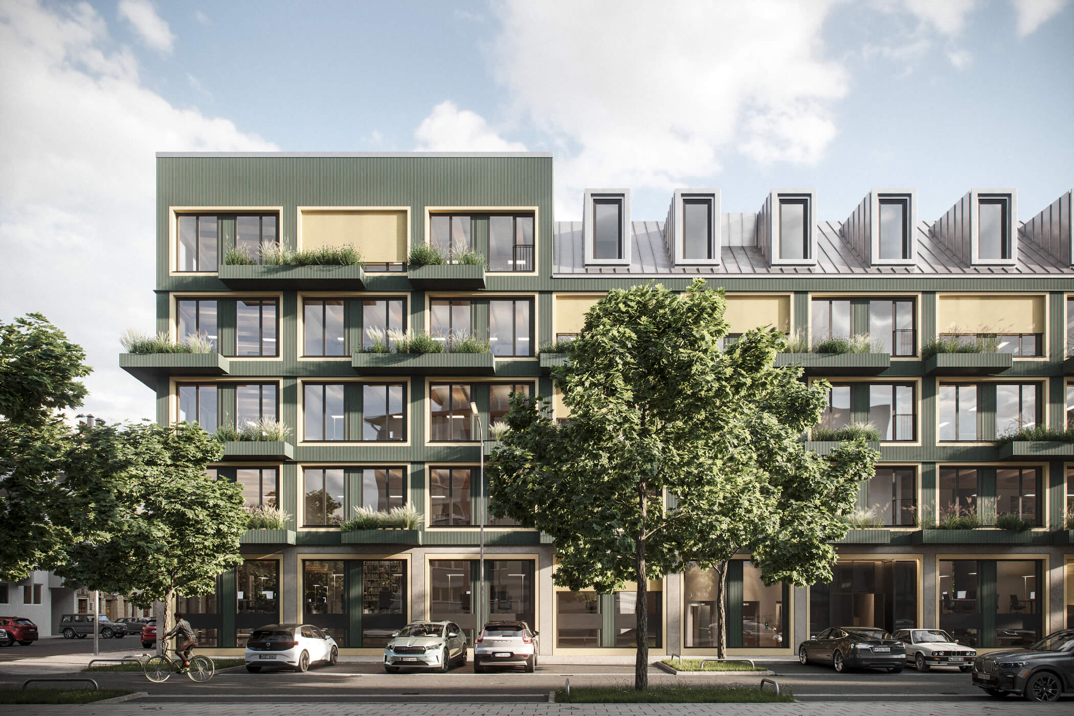 Neubauprojekt VINZENT in München-Neuhausen