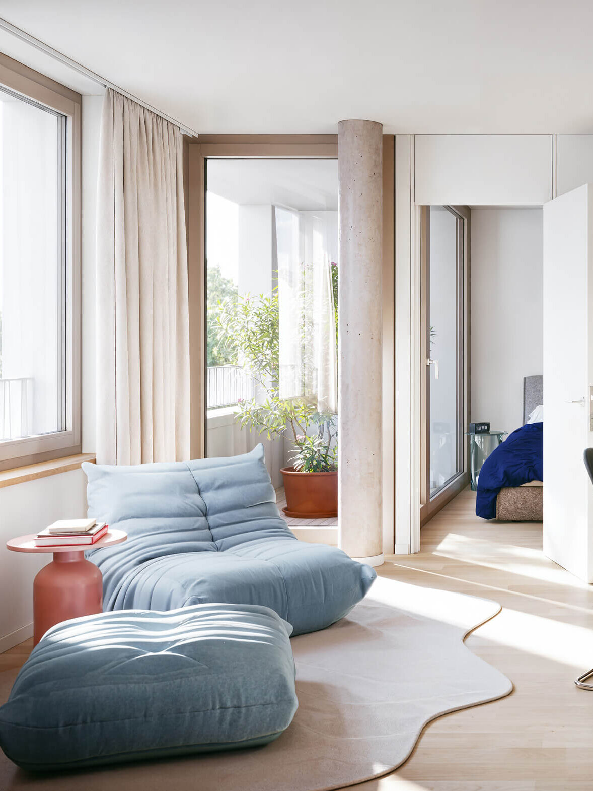 2-Zimmer-Wohnung im Neubauprojekt Haus Claude in München-Untergiesing mit Loggia