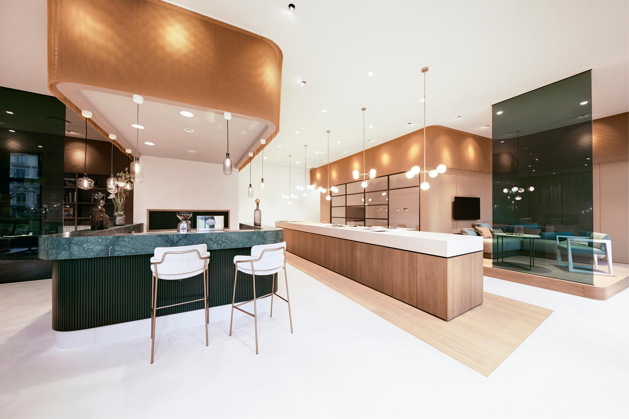 Showroom und Niederlassung in Frankfurt von Bauwerk