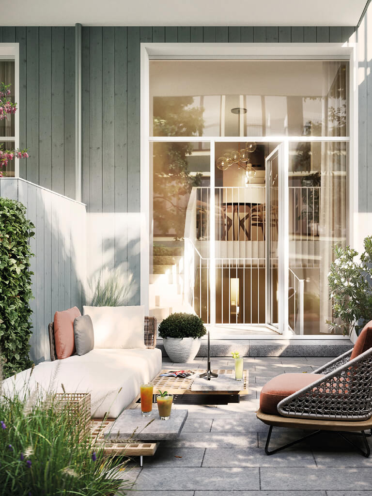 VINZENT Garden maisonette
