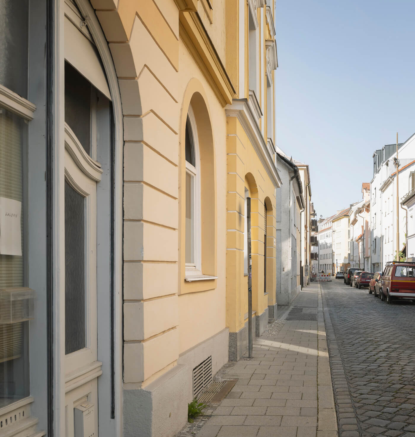 Urbane Nachbarschaft des Neubauprojekts Haus Claude in Untergiesing.