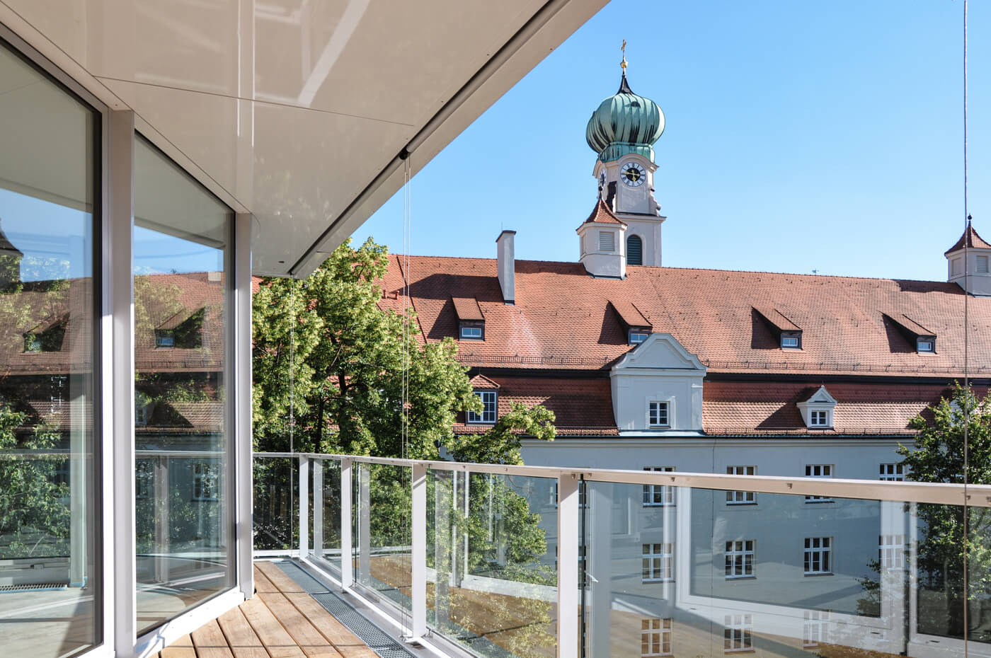 Nahaufnahme der Fassade von Wohnprojekt Gern64