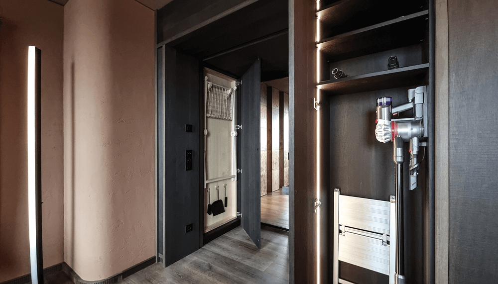 Arbeitszimmer in der Van B Holzrausch Edition in München Schwabing