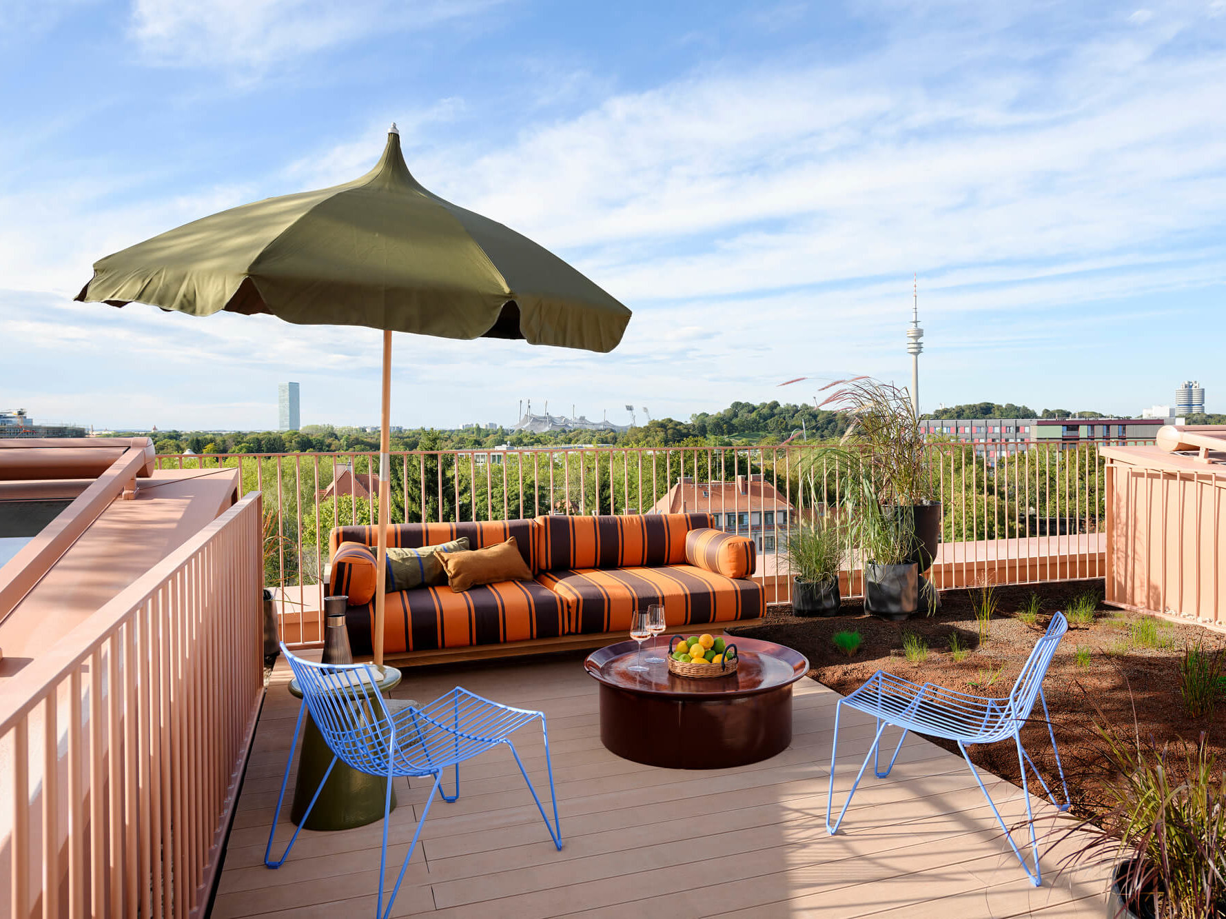 Van B Edition Regina Hoefter: private Dachterrasse