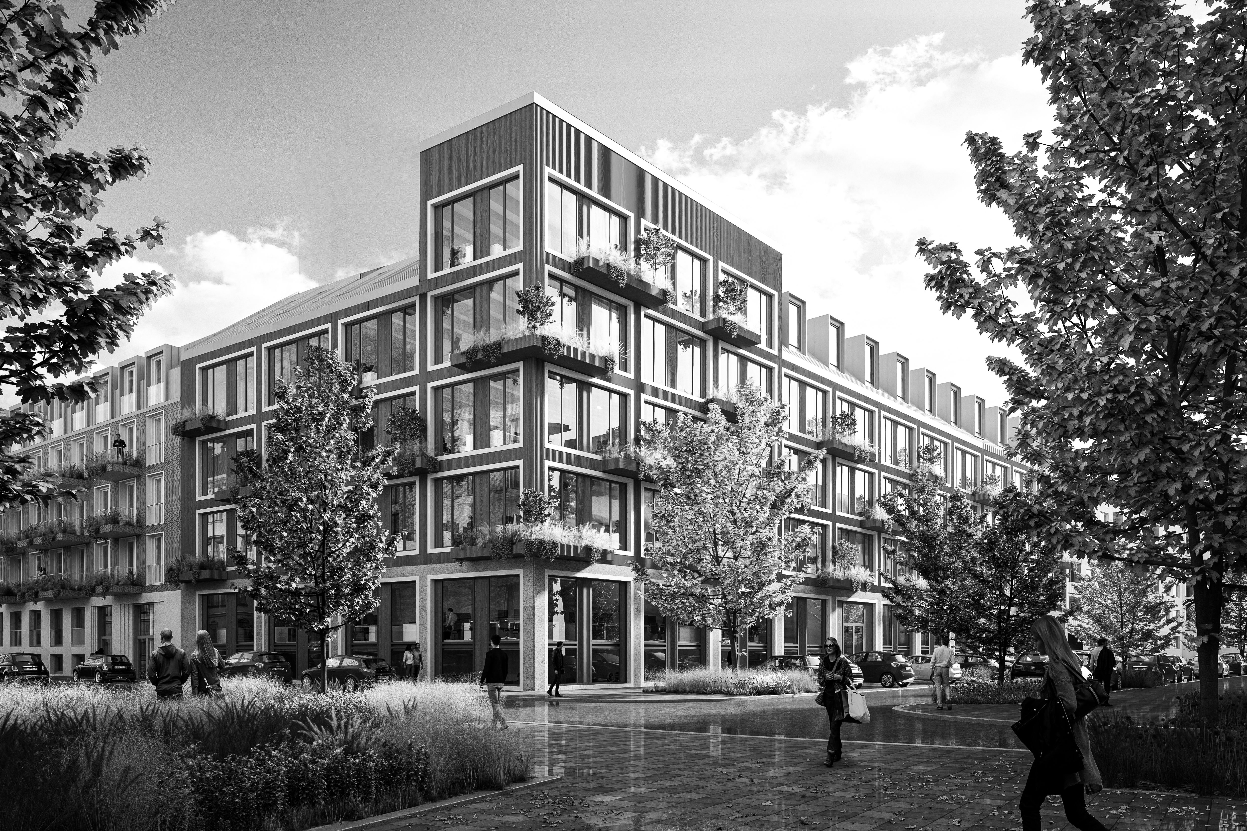 Gewerbegebäude Vinzent in München Neuhausen