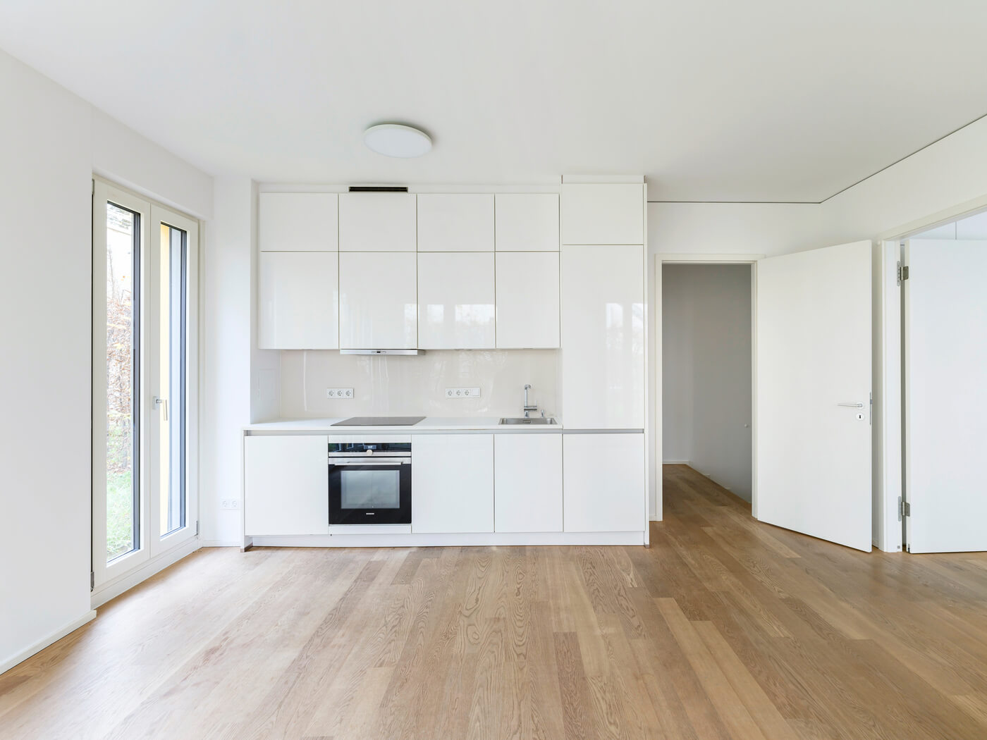 Innenraum einer Eigentumswohnung in der Petra-Kelly-Straße.