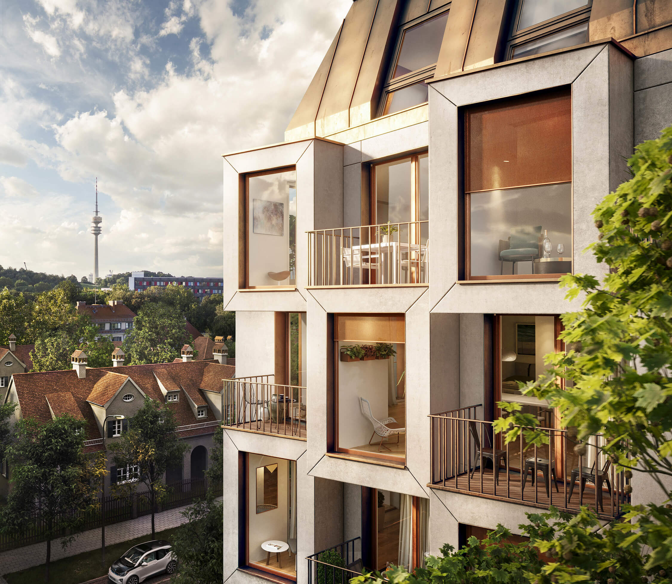 Neubauprojekt Van B in München-Schwabing