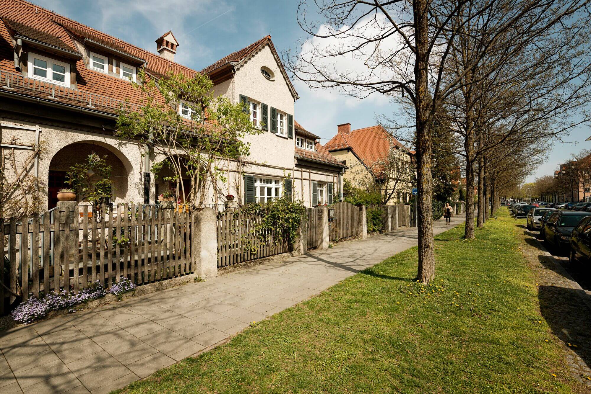 Barbarasiedlung in der Infanteriestraße