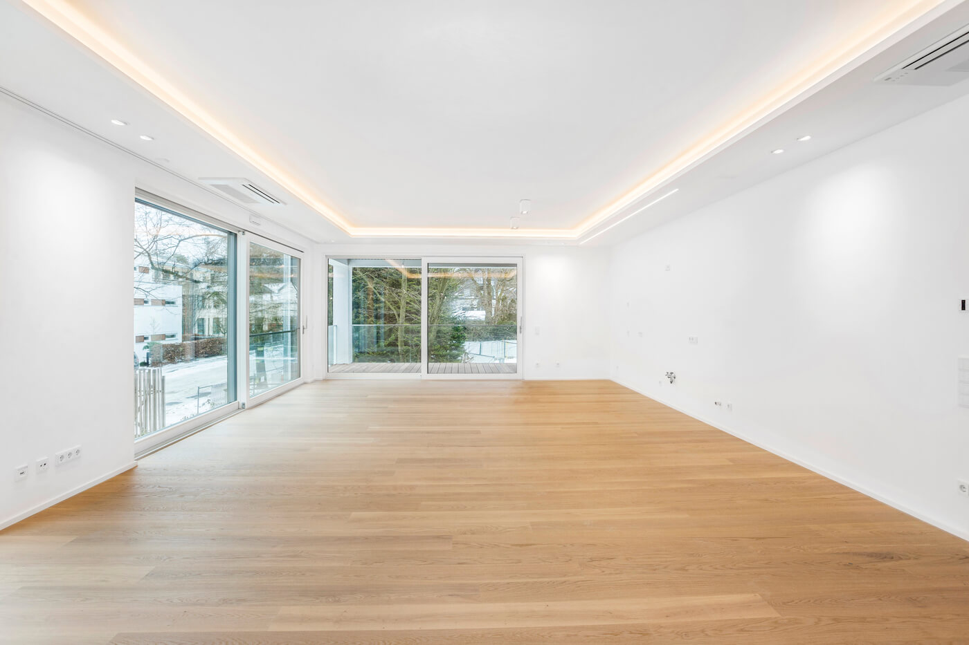 Innenraum einer Eigentumswohnung in der Brunhildenstraße