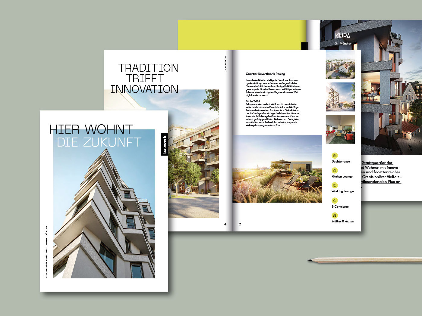 kupa Quartier - Vermarktungsunterlagen für die Neubauwohnungen