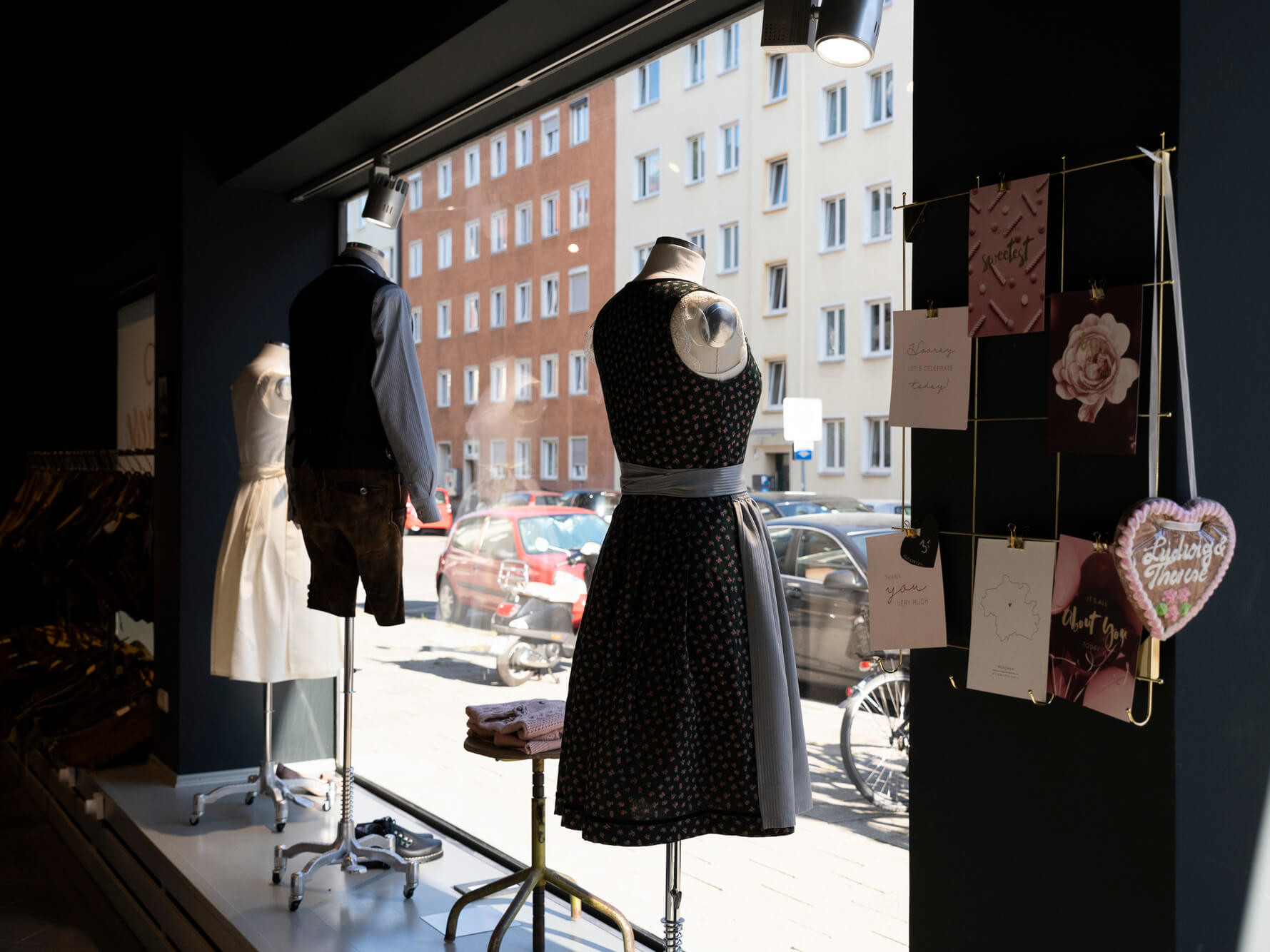 Trachtengeschäft von Innen in München