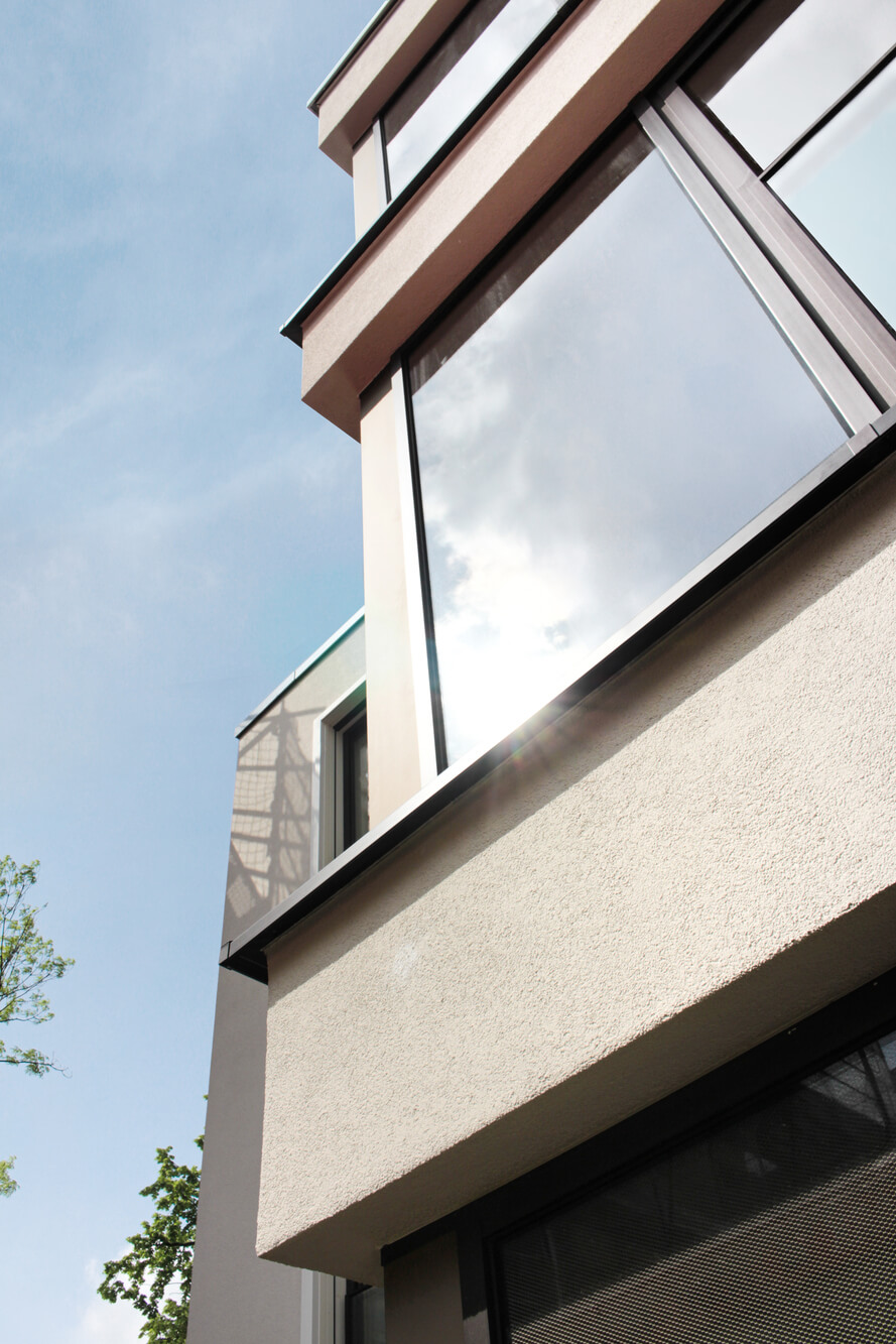 Fassadenansicht des Innenhof-Ensemble Amalie zur Miete in der Maxvorstadt