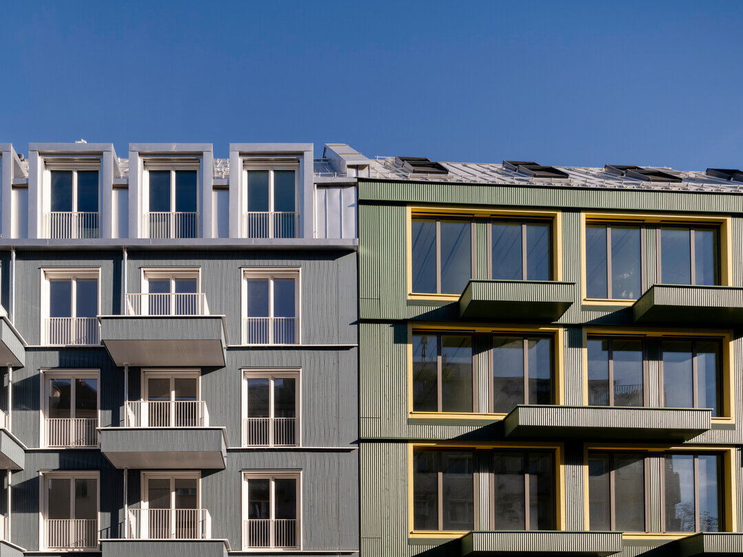 VINZENT. Das erste Holz-Hybrid-Ensemble im innerstädtischen Raum Münchens