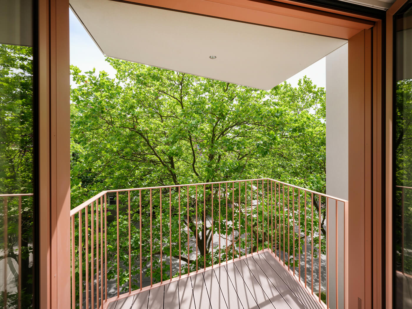 Ausblick Van B Wohnung F.101 in München-Schwabing