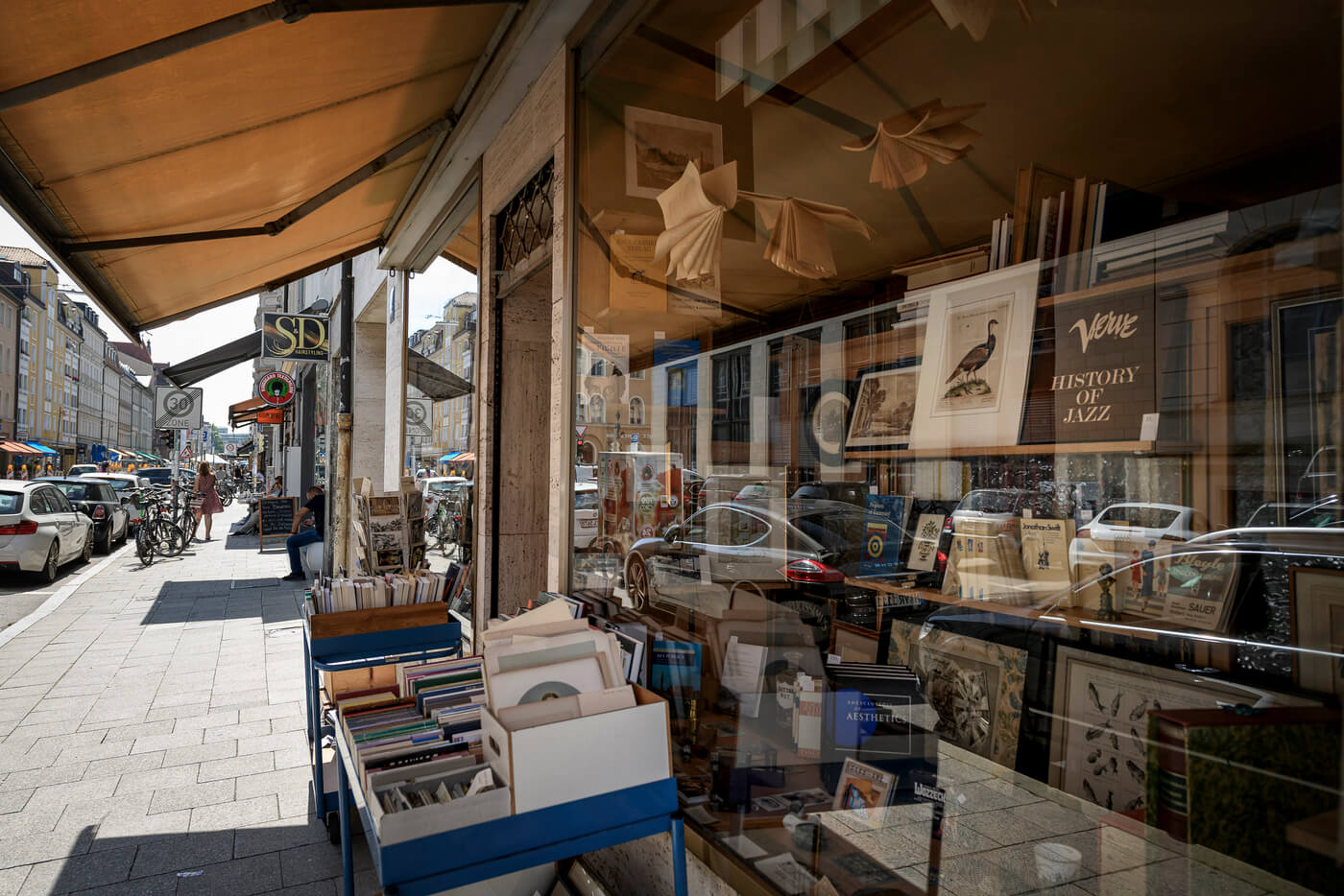 Einkaufen in der Maxvorstadt.